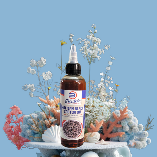 HAITIAN BLACK CASTOR OIL 🇭🇹 WHOLESALE (12 bottles of 4oz)