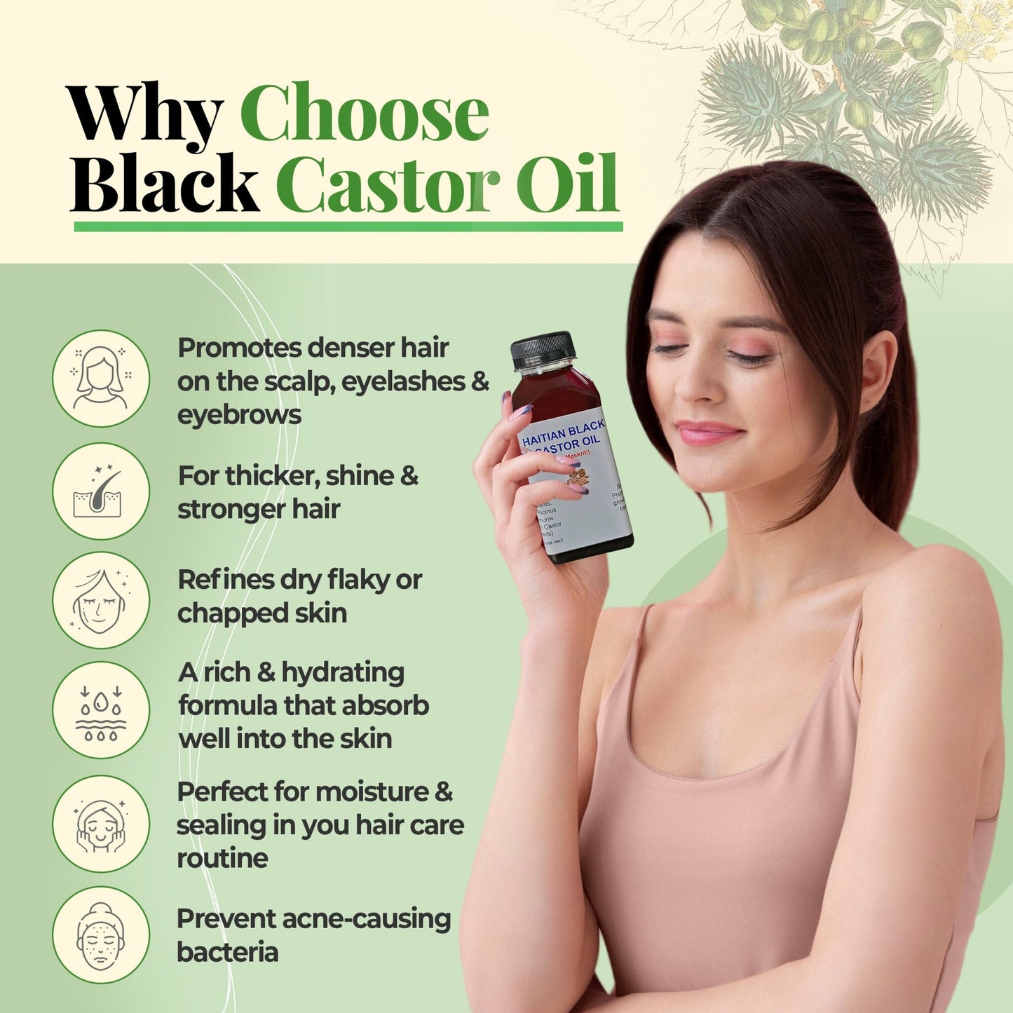 Haitian Castor Oil - Meme Beauty Depot