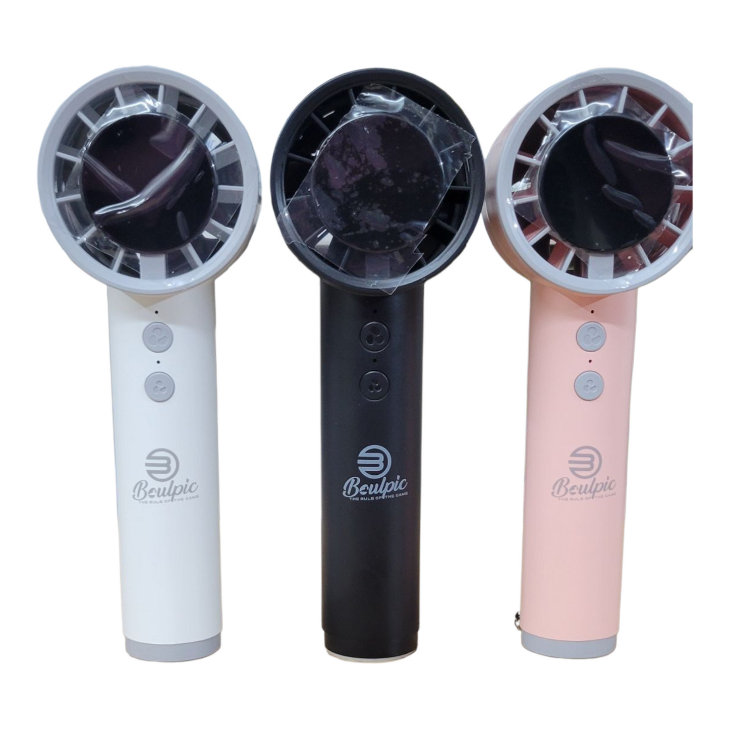 High Speed Handheld Fan Portable Mini Size, USB Rechargeable Travel Fan, 2000mAh Battery Powered Personal Cooling for Camping, Desk, and Outdoor Use.