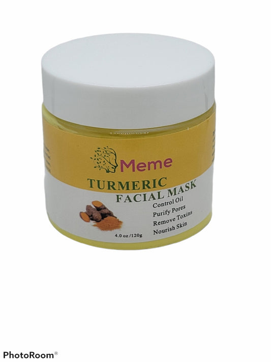 Meme Turmeric Facial Mask - Meme Beauty Depot