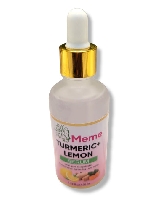 TURMERIC+LEMON SERUM - Meme Beauty Depot