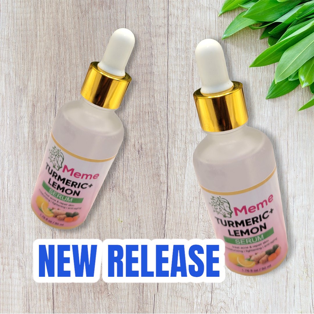 TURMERIC+LEMON SERUM - Meme Beauty Depot