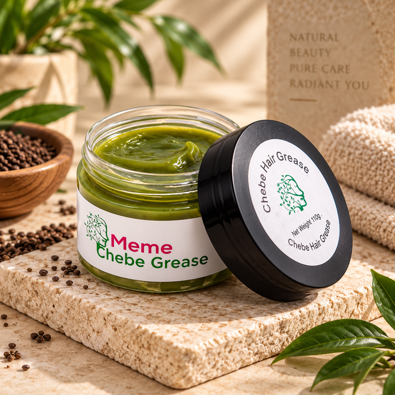 MEME Chebe Hair Grease for Hair Growth - 4 Fl oz