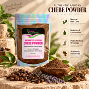 Meme Chebe Powder natural hair care benefits with chebe powder, seeds, cloves and lavender