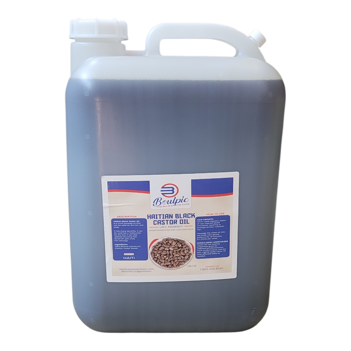 Haitian Black Castor Oil