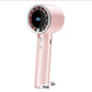 High Speed Handheld Fan Portable Mini Size, USB Rechargeable Travel Fan, 2000mAh Battery Powered Personal Cooling for Camping, Desk, and Outdoor Use.