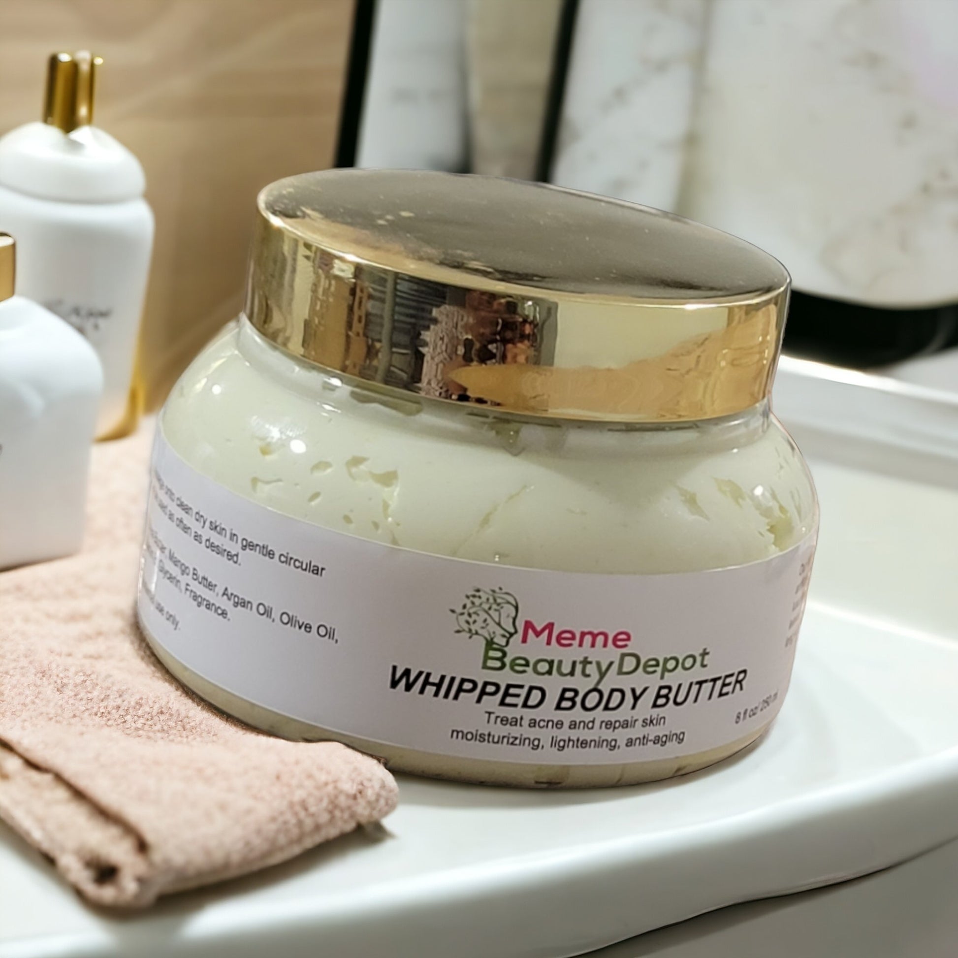 WHIPPED BODY BUTTER - Meme Beauty Depot