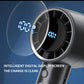 High Speed Handheld Fan Portable Mini Size, USB Rechargeable Travel Fan, 2000mAh Battery Powered Personal Cooling for Camping, Desk, and Outdoor Use.