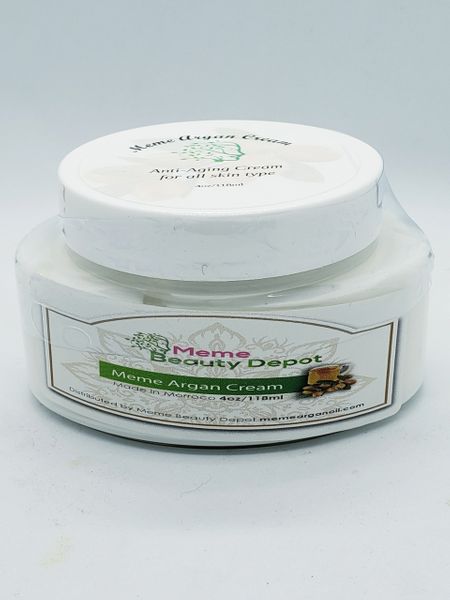 Meme Argan Cream (4oz) - Meme Beauty Depot