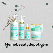 Glutathione Whitening Skincare set (Body lotion, body oil, face cream, serum, and whitening  no soap)